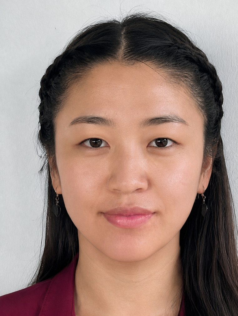 3. + Cheeks — The width clearly narrows. This is where it crosses into "changed".